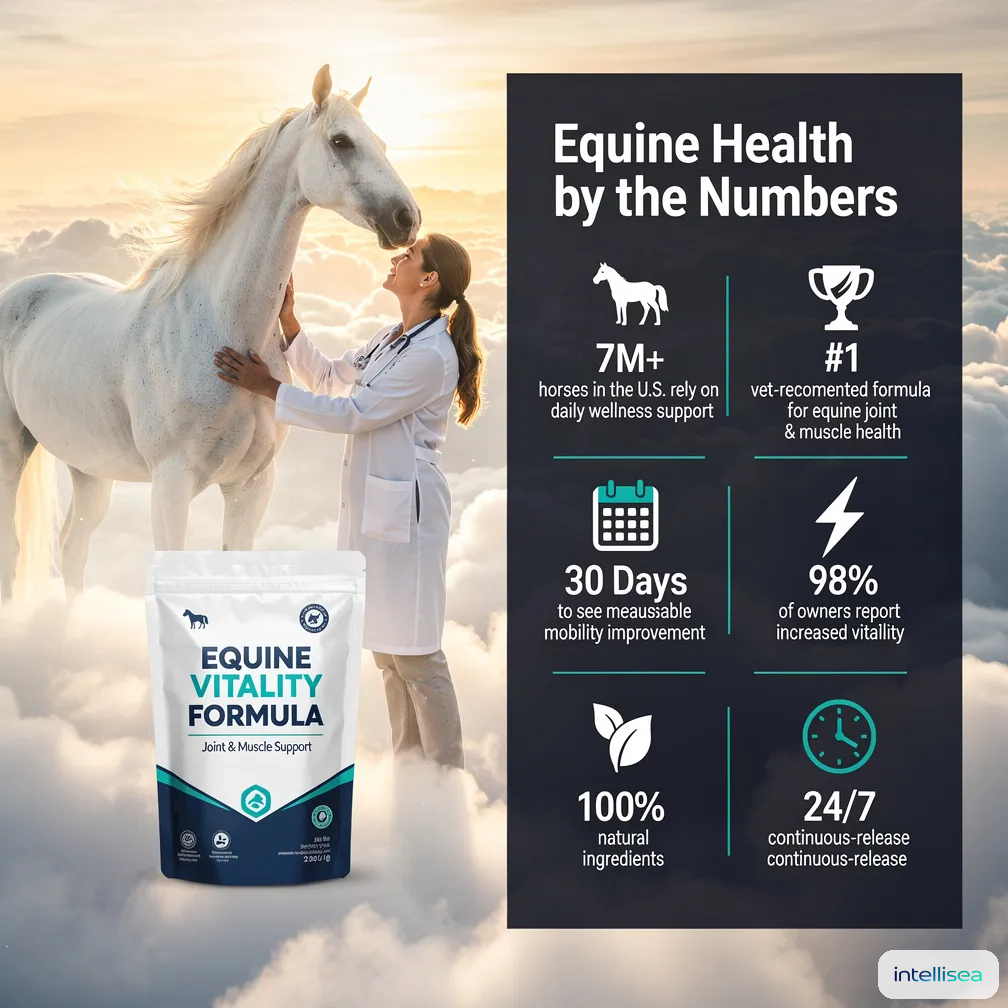 Equine Health by the Numbers Infographic